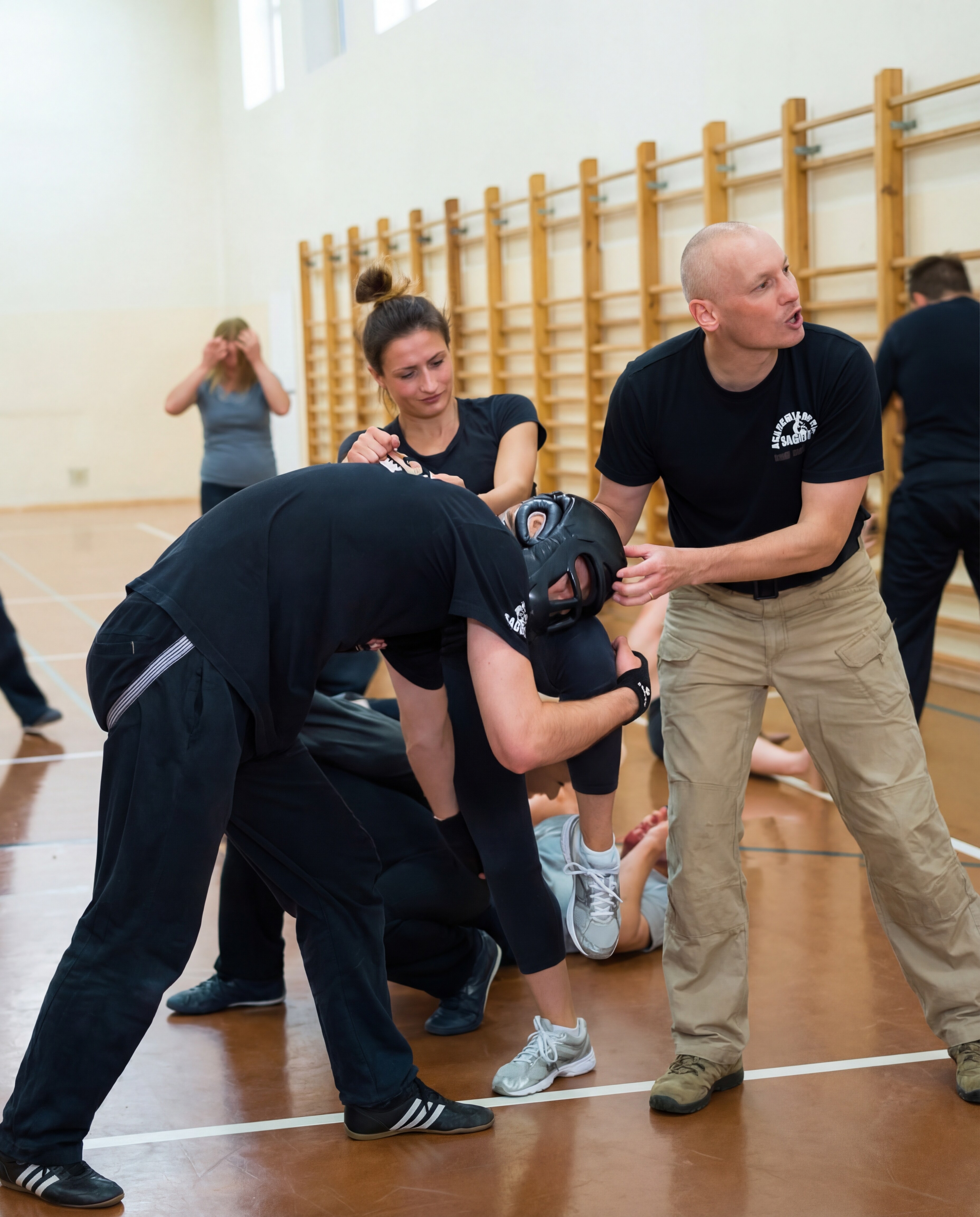 Zajęcia Krav Maga — praca w parach