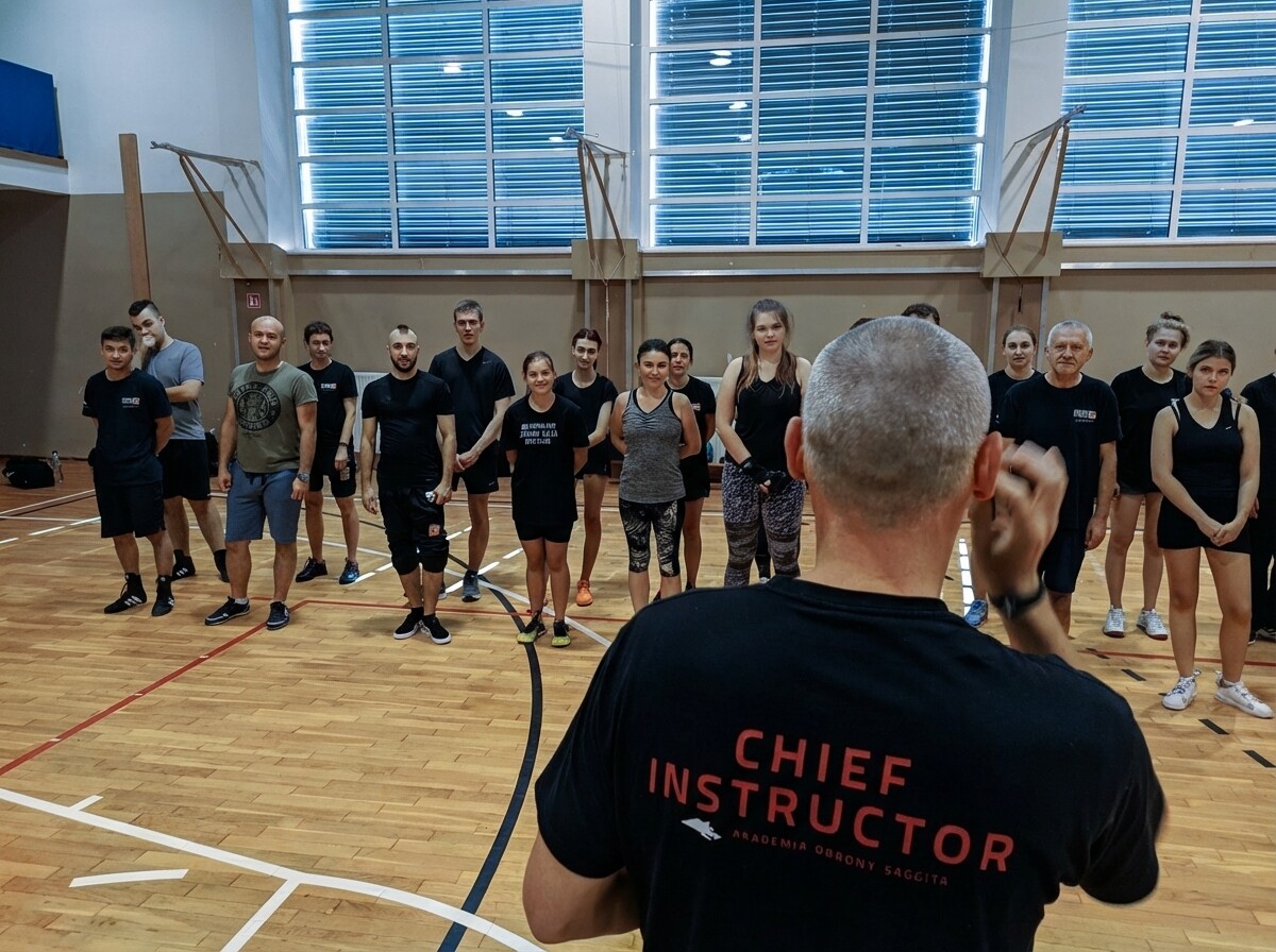 Trening Krav Maga — skupienie i kontrola